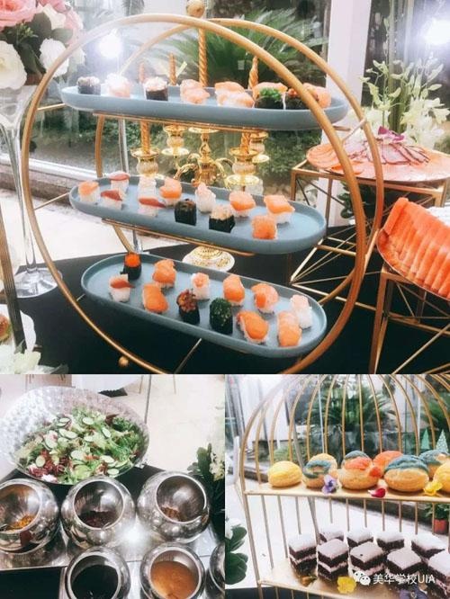  美华学校冷餐会