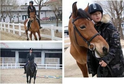 中加枫华国际学校10年马术教育