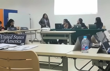 上海铭远双语高级中学常春藤联盟模拟联合国大会活动开幕