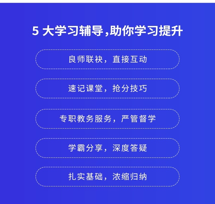 五大学习辅导