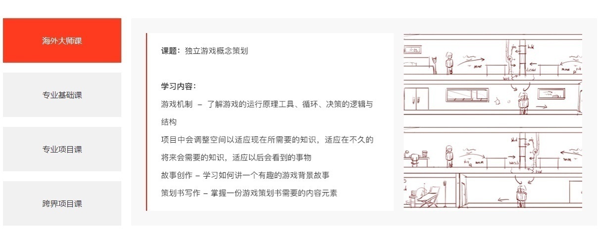 游戏设计留学培训