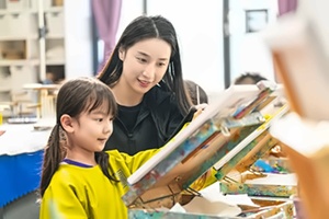 中黄外国语实验学校美术室