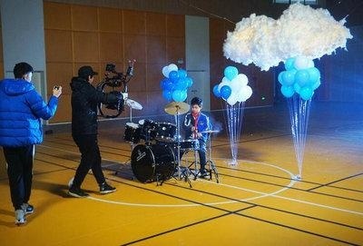 湖州帕丁顿双语学校校园微电影完美杀青：架子鼓