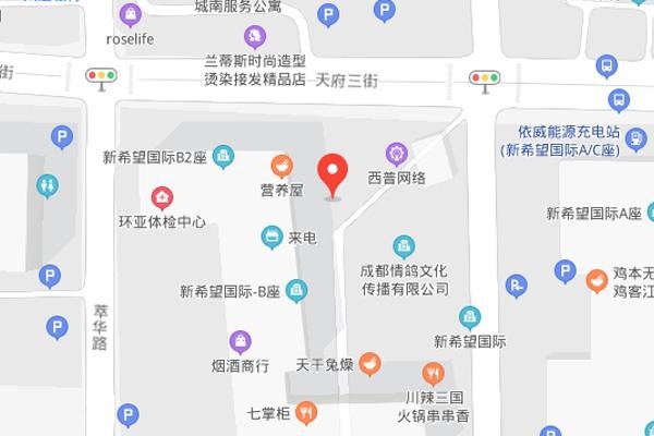 成都金口才培训高新校区 -百度地图