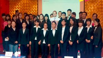 上海企業(yè)培訓學員合影