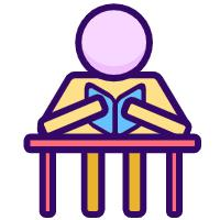 留学考试的学生