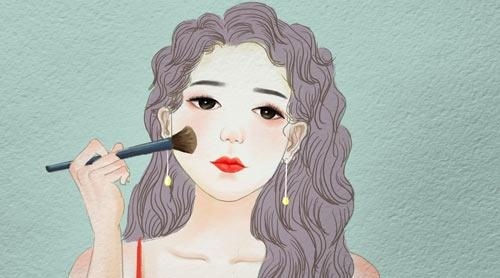 化妆步骤