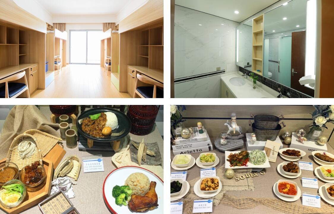 华二紫竹国际高中宿舍和食堂.jpg