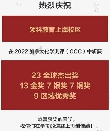 领科教育上海校区学子2022加拿大化学测评获奖喜报.jpg