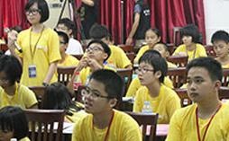 东莞新励成青少年口才训练营现场图片
