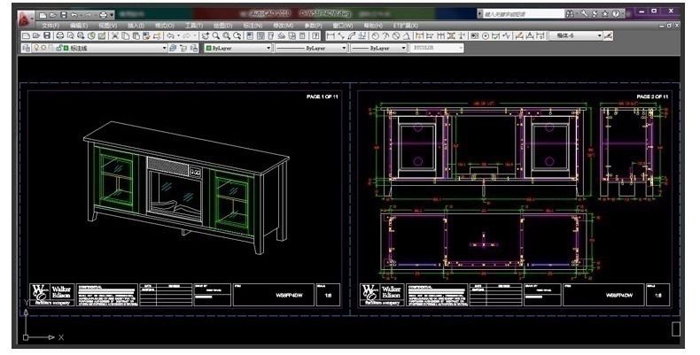 CAD培训学员作品
