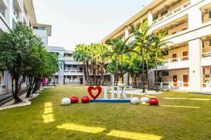 华南师范大学出国留学校园环境校园一角