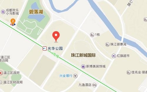 成都百弗英语温江校区地址——百度地图