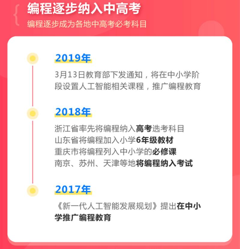 编程纳入高考 编程纳入高考