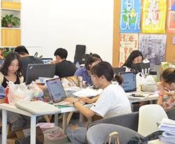学员上课