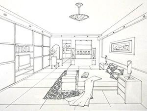 透视效果图表达