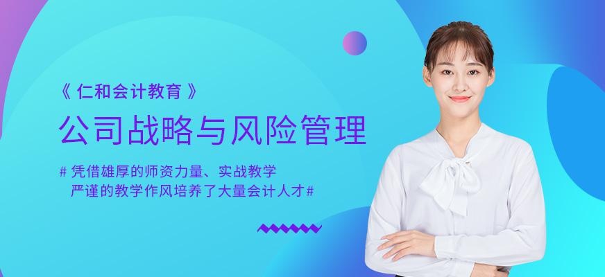 公司战略与风险管理课程