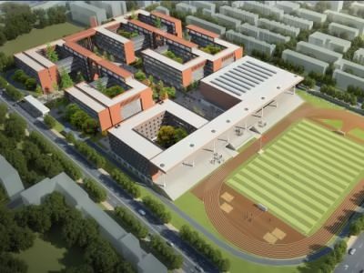 武钢三中国际部学校环境