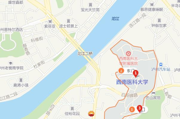 西南医科大学附属医院卫生学校地址