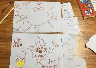 美国蓝带汇点高中Autism活动心得：作品