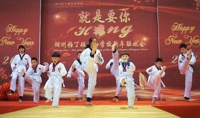 2018湖州帕丁顿双语学校联欢会：跆拳道