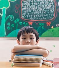 孩子胆量小