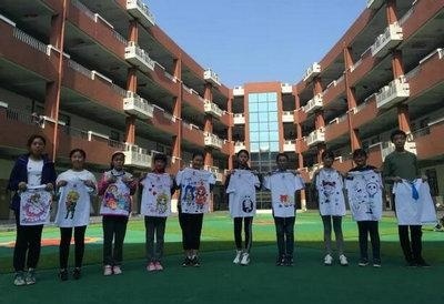 在色彩的世界里"玩出"艺术：中加枫华国际学校动漫插画