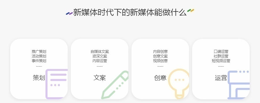 上海 新媒体运营培训课