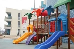 天津艾毅国际幼儿园校园一角