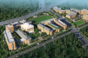 昆山康桥学校俯瞰图