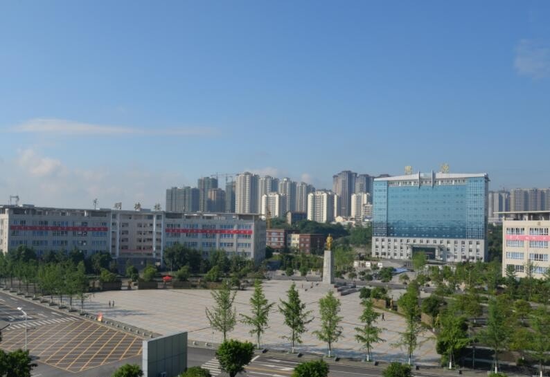 广安职业技术学院校园