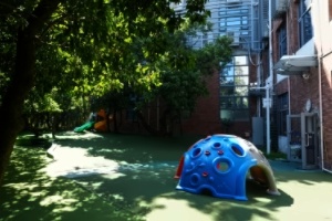 深圳市深美外籍人员子女学校校园一角