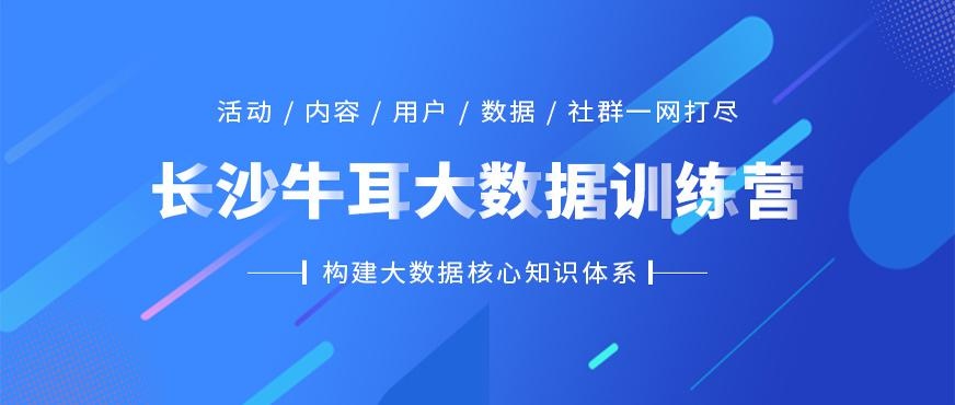 长沙牛耳大数据培训