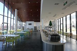 北京四中国际课程佳莲校区食堂