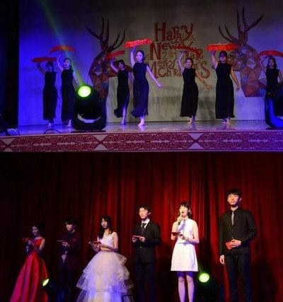 2017圣诞的钟声在领科国际高中敲响：开场舞及主持人