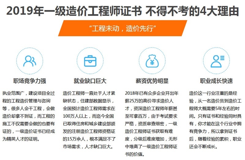 青岛一级造价工程师培训：2019年备考攻略，赶紧收藏