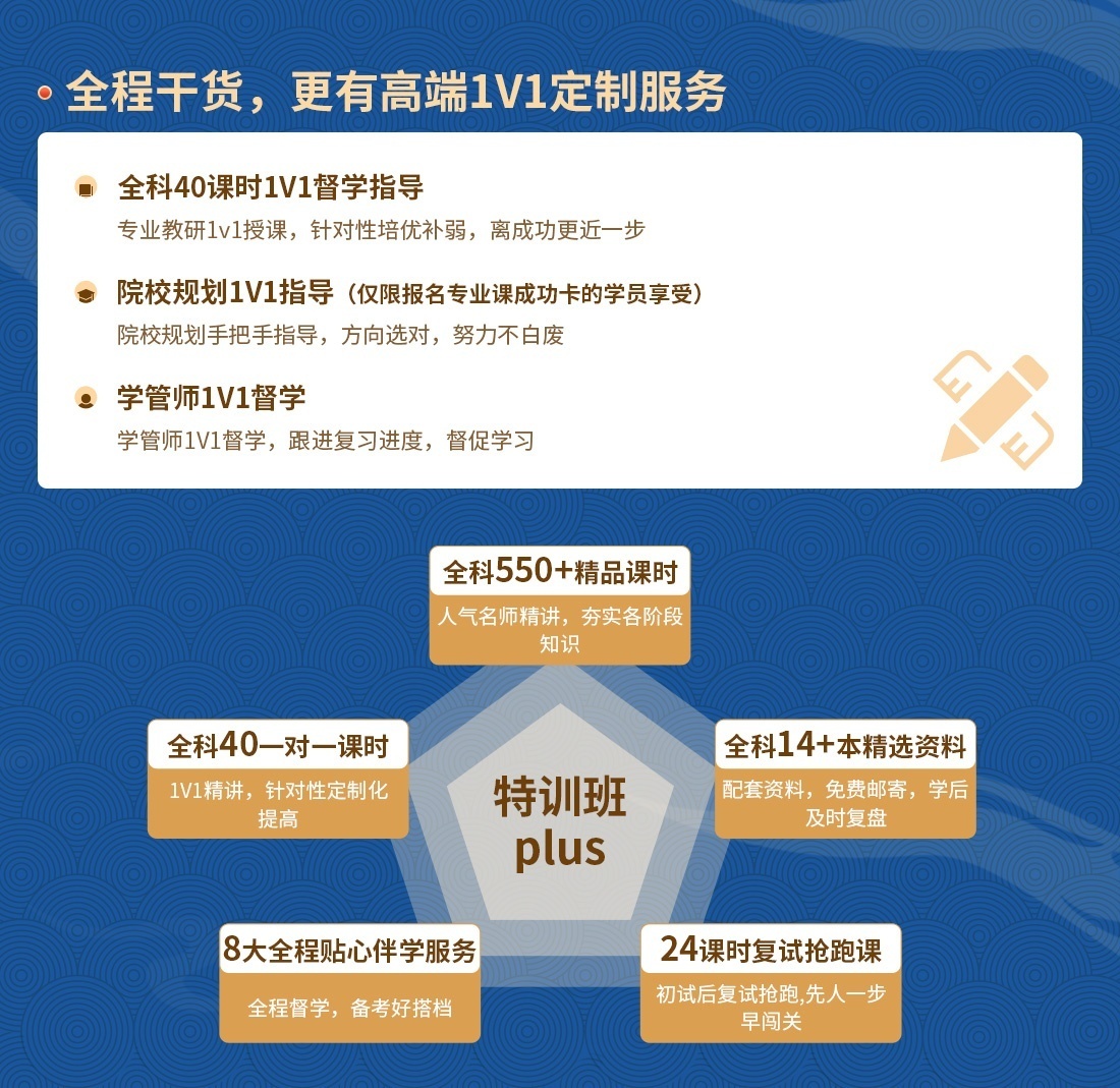 全程干货 1v1定制