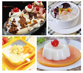 港式甜品制作培训班学员作品图片