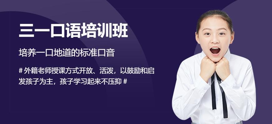 成都三一口语培训班