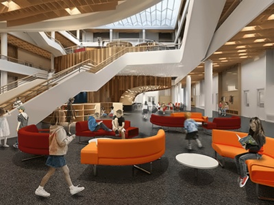 上海安生学校学校图书馆