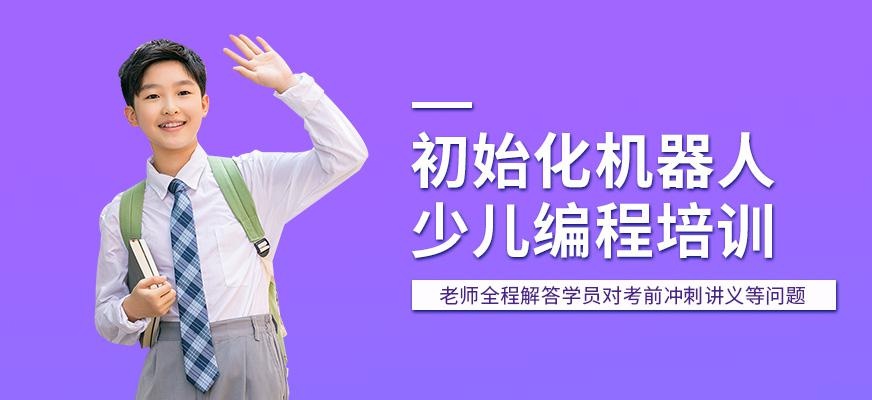 初始化机器人少儿编程培训