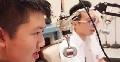 上海铭远双语高中5月28日配音比赛现场