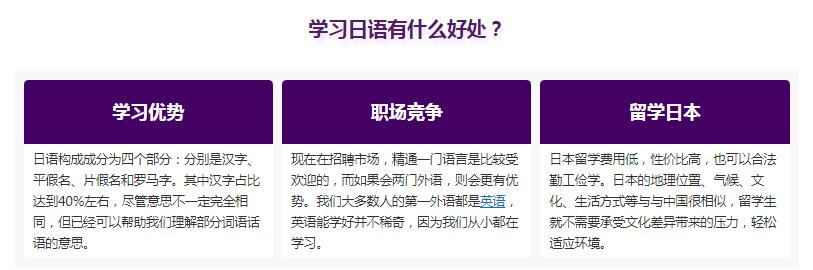 日语等级培训