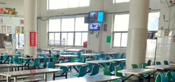 湖北开放职业学院食堂