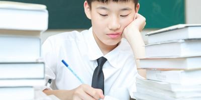 初中英语成绩中等的初中生