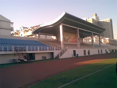 武汉长江实验学校国际部校园一角