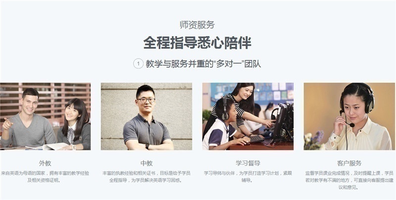 韦博英语培训全程指导细心陪护