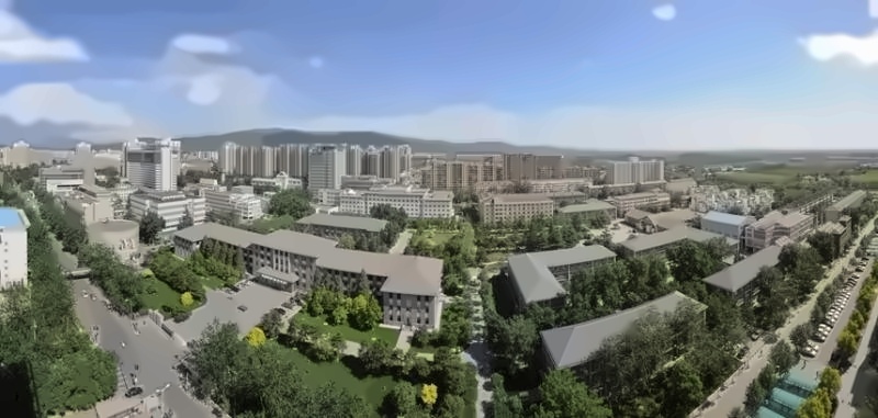 北方工业大学校园全景