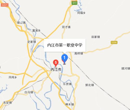 内江职业中学地址在哪里