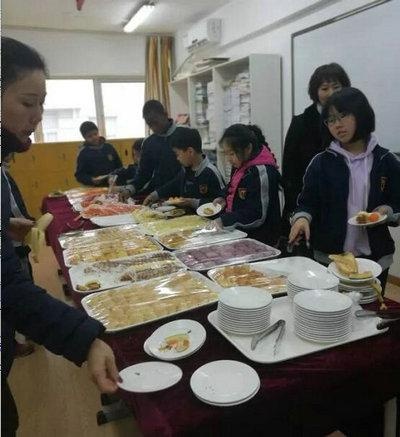 上海金苹果国际部华文中心家长开放日：点心时刻